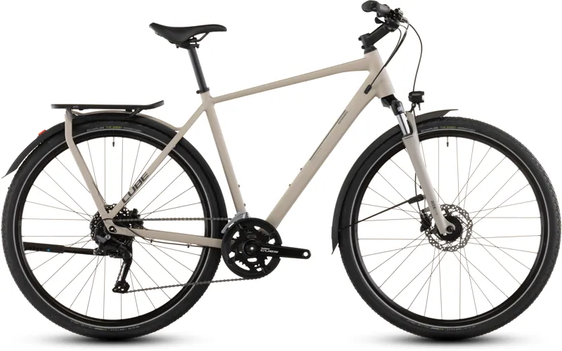Cube Kathmandu One 2026 Hybrid Bike - Oatgrey/Grey