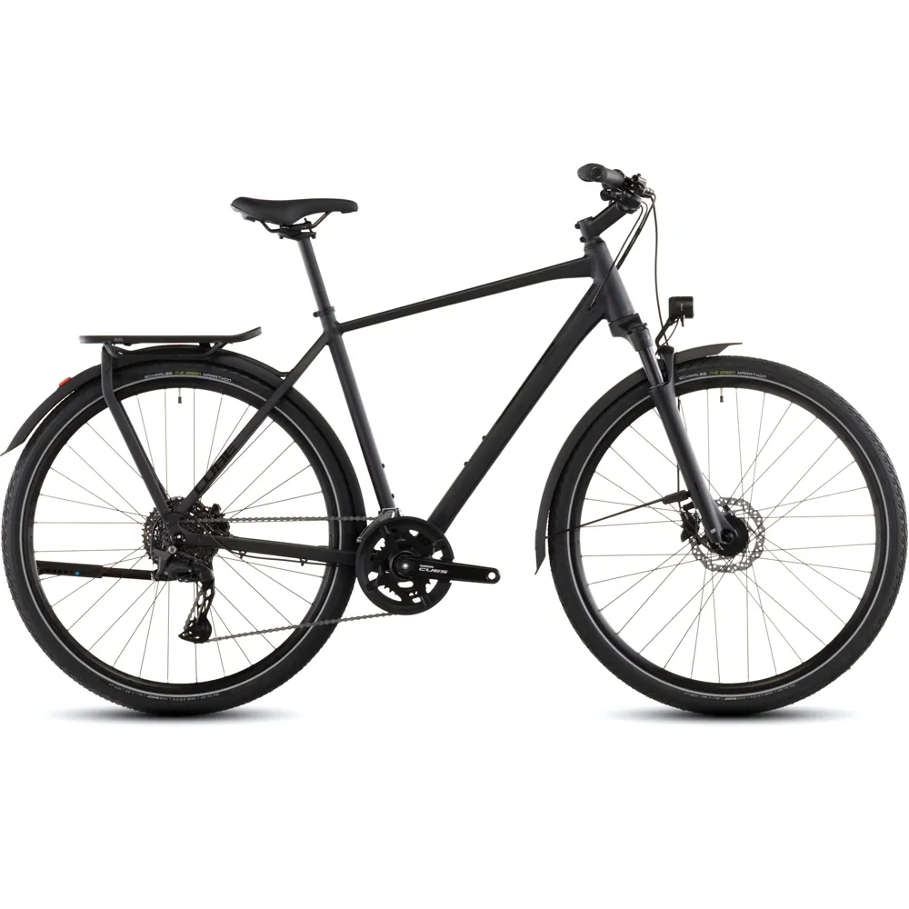 uPRISE Bikes Cube Kathmandu Pro 2026 Hybrid Bike - Coal/Black | Price match, 365 day return s, 18-Month Warranty, Finance Available & Free UK Delivery