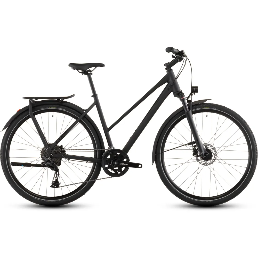 uPRISE Bikes Cube Kathmandu Pro Trapeze 2026 Hybrid Bike - Coal/Black | Price match, 365 day return s, 18-Month Warranty, Finance Available & Free UK Delivery