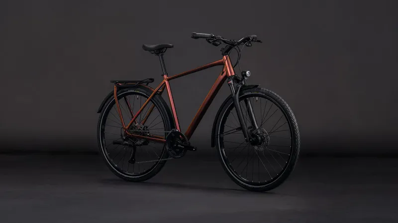 Cube Kathmandu Pro 2026 Hybrid Bike - Sunglow/Prizm-1