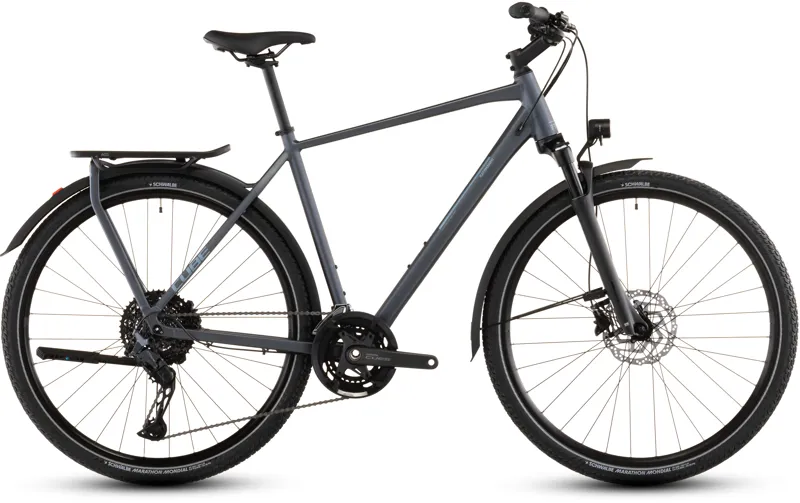 Cube Kathmandu EXC 2026 Hybrid Bike - Metallicgrey/Chrome
