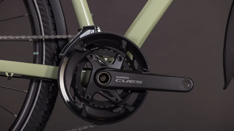 Cube Kathmandu EXC 2026 Hybrid Bike - Pea/Grey-5