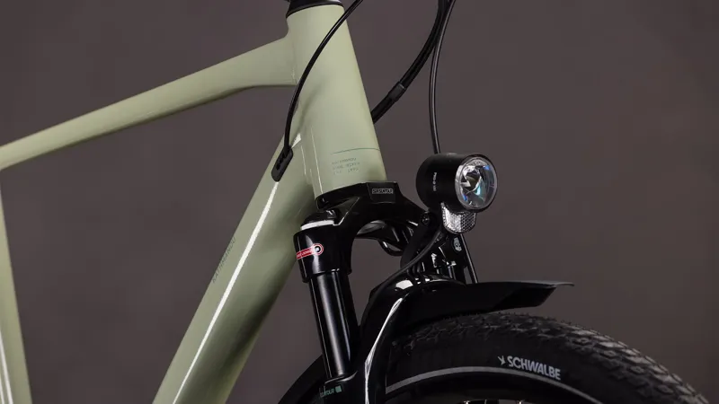 Cube Kathmandu EXC 2026 Hybrid Bike - Pea/Grey-6