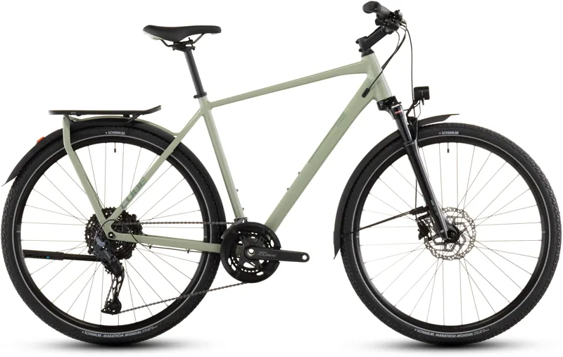 Cube Kathmandu EXC 2026 Hybrid Bike - Pea/Grey