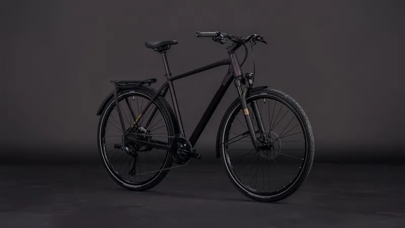 Cube Kathmandu SLX 2026 Hybrid Bike - Solareclipse/Gold-1