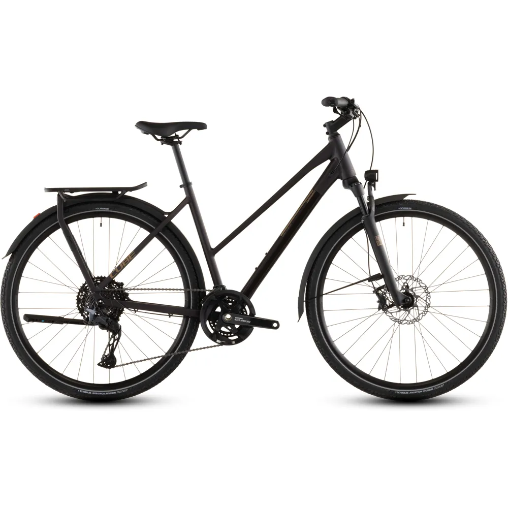 uPRISE Bikes Cube Kathmandu SLX Trapeze 2026 Hybrid Bike - Solareclipse/Gold | Price match, 365 day returns, 18-Month Warranty, Finance Available & Free UK Delivery