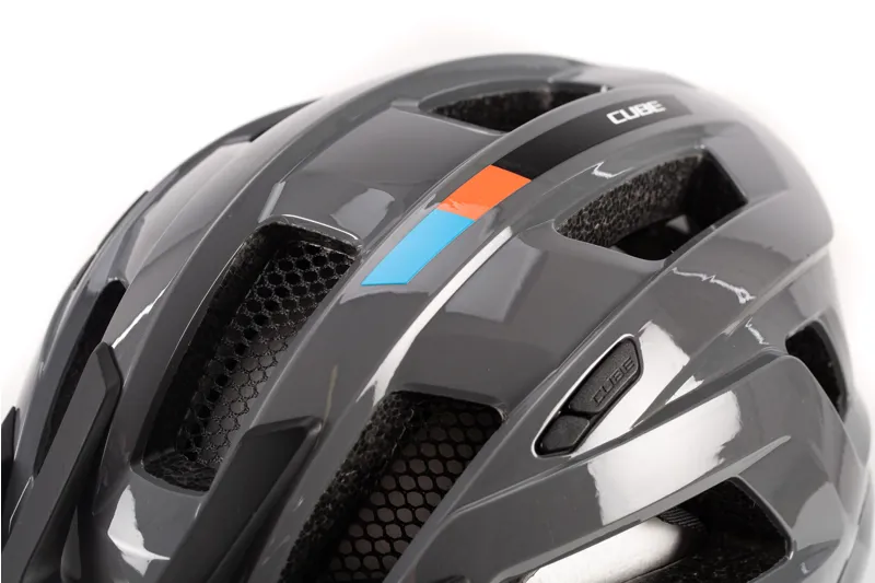 Cube Steep Urban Helmet - Grey/Orange-2
