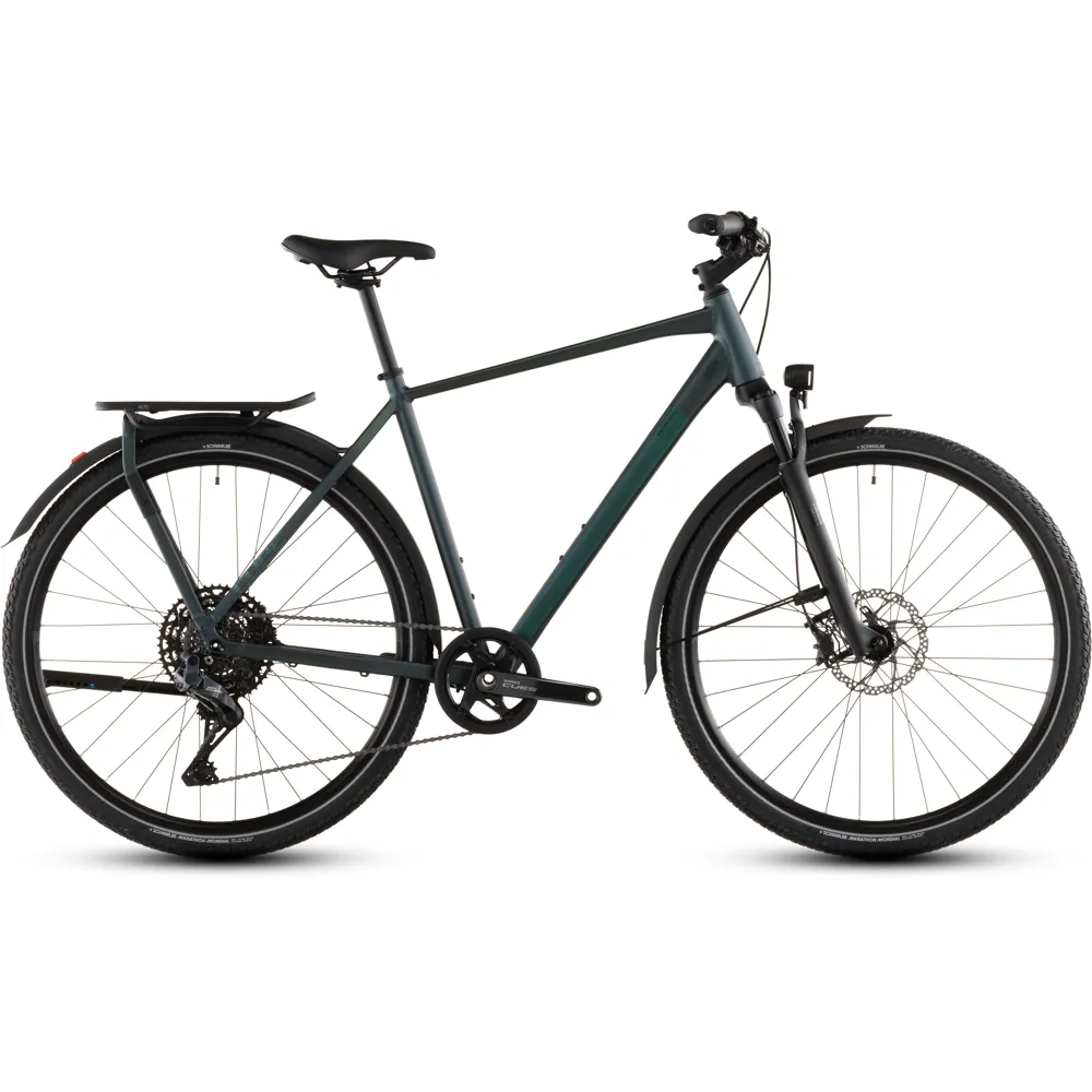 uPRISE Bikes Cube Kathmandu SLT 2026 Hybrid Bike - Duskwood/Goblin | Price match, 365 day returns, 18-Month Warranty, Finance Available & Free UK Delivery