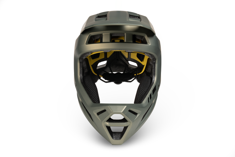 Cube Descender Mips Full Face MTB Helmet - Reed Green-2