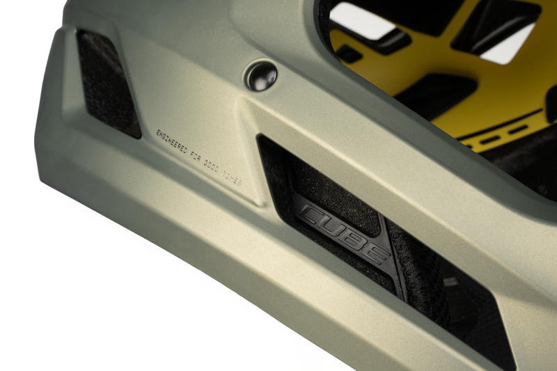 Cube Descender Mips Full Face MTB Helmet - Reed Green-5