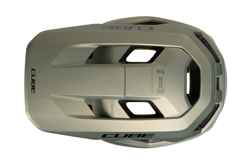 Cube Descender Mips Full Face MTB Helmet - Reed Green-6