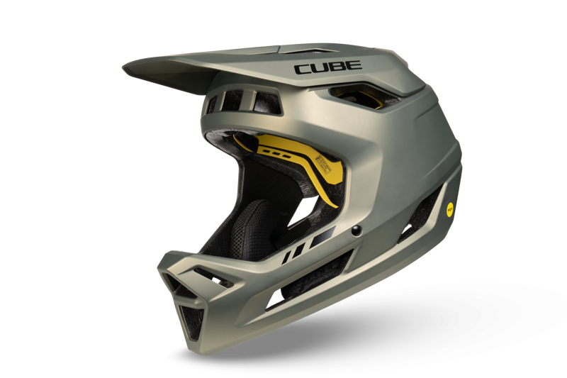 Cube Descender Mips Full Face MTB Helmet - Reed Green
