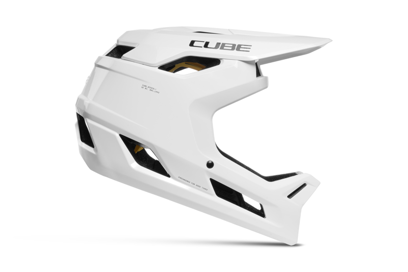 Cube Descender Mips Full Face MTB Helmet - X ActionTeam White-1
