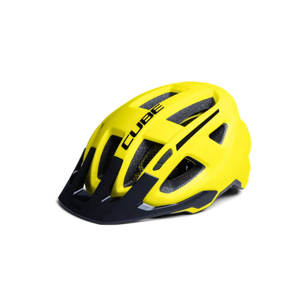 uPRISE Bikes Cube Fleet Mips MTB Helmet - Yellow | Price match, 365 day return s, 18-Month Warranty, Finance Available & Free UK Delivery