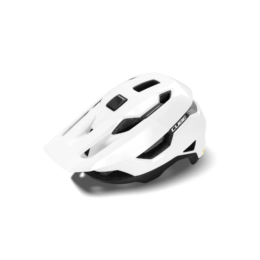 uPRISE Bikes Cube Trooper Mips MTB Helmet - White | Price match, 365 day return s, 18-Month Warranty, Finance Available & Free UK Delivery