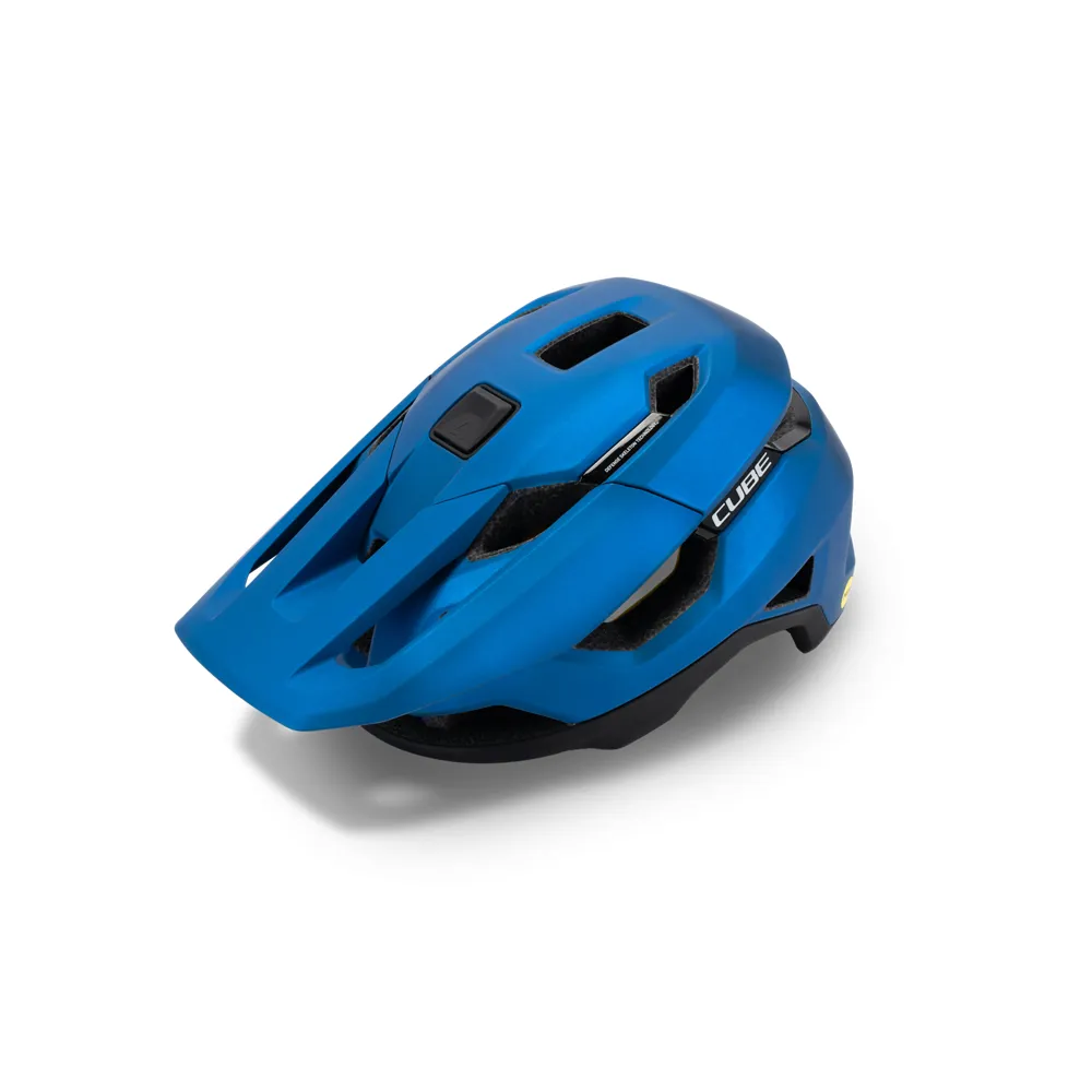 uPRISE Bikes Cube Trooper Mips MTB Helmet - Blue | Price match, 365 day return s, 18-Month Warranty, Finance Available & Free UK Delivery