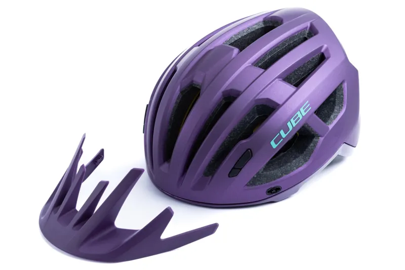 Cube Helmet Offpath Mips MTB Helmet - Purple-5