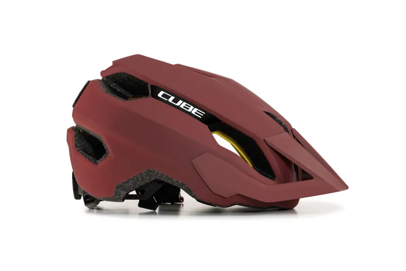 Cube Stray Mips MTB Helmet - Burgundy-1