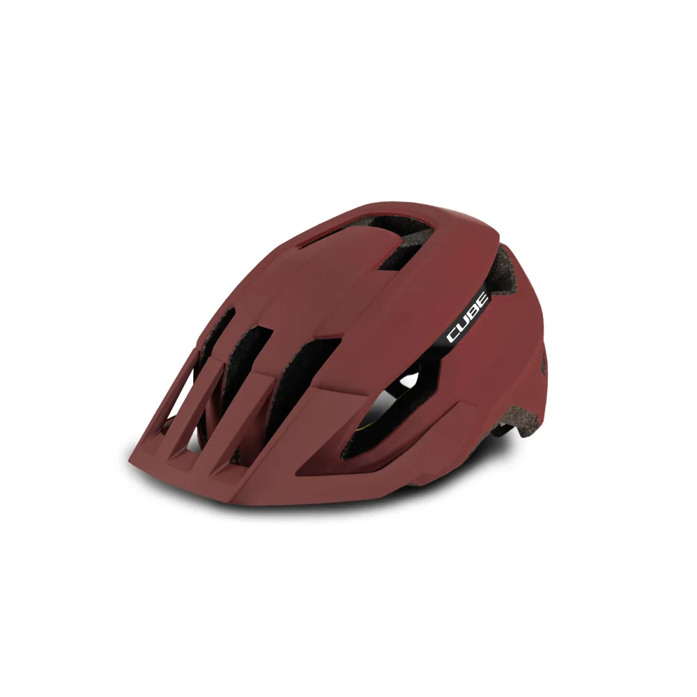 uPRISE Bikes Cube Stray Mips MTB Helmet - Burgundy | Price match, 365 day return s, 18-Month Warranty, Finance Available & Free UK Delivery