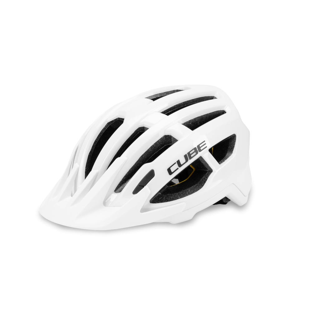 uPRISE Bikes Cube Helmet Offpath Mips MTB Helmet - White | Price match, 365 day return s, 18-Month Warranty, Finance Available & Free UK Delivery