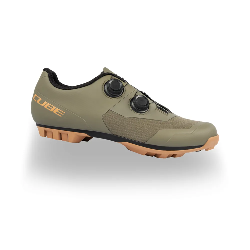 uPRISE Bikes Cube Peak Pro MTB Shoes - Olive | Price match, 365 day return s, 18-Month Warranty, Finance Available & Free UK Delivery