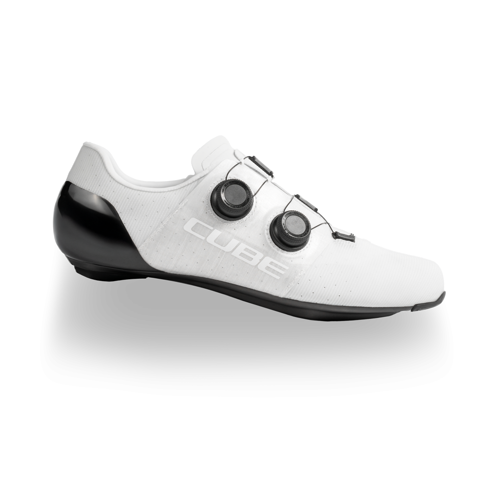 uPRISE Bikes Cube RD C:68X Road Shoes - White | Price match, 365 day return s, 18-Month Warranty, Finance Available & Free UK Delivery