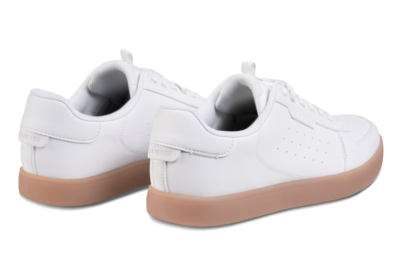 Cube Maze Flat MTB Shoes- White-4