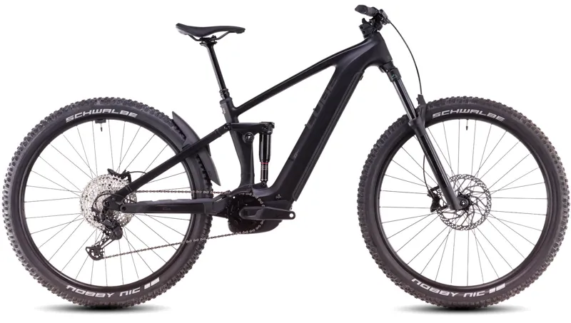 Cube Stereo Hybrid One44 EX 800 2025 Electric MTB - Blackline
