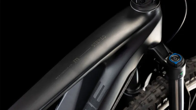 Cube Stereo Hybrid One44 EX 800 2025 Electric MTB - Blackline-1