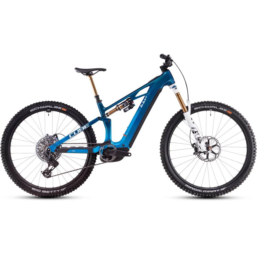 uPRISE Bikes Cube Stereo Hybrid One44 HPC AT 2025 Electric MTB - Action Team | Price match, 365 day return s, 18-Month Warranty, Finance Available & Free UK Delivery
