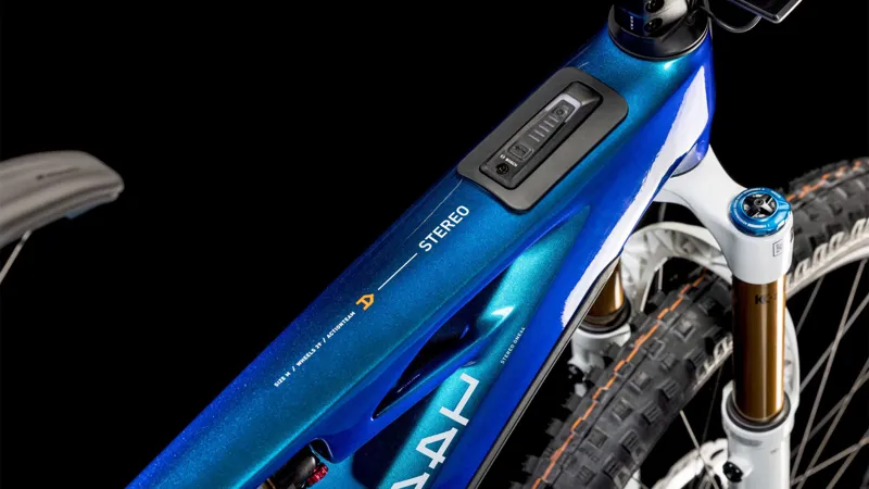 Cube Stereo Hybrid One44 HPC AT 2025 Electric MTB - Action Team-1