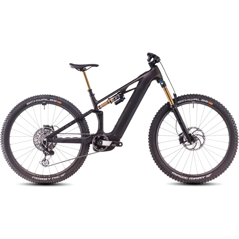 uPRISE Bikes Cube Stereo Hybrid One44 HPC SLT 2025 Electric MTB - Liquid Lava/Black | Price match, 365 day return s, 18-Month Warranty, Finance Available & Free UK Delivery
