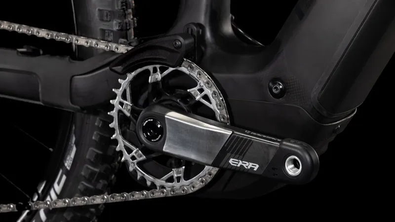 Cube Stereo Hybrid One44 HPC SLT 2025 Electric MTB - Liquid Lava/Black-4