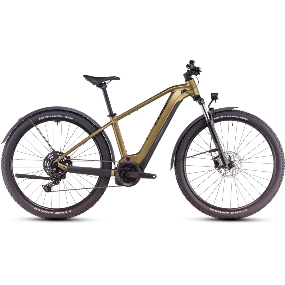 uPRISE Bikes Cube Reaction Hybrid Performance 500 Allroad 2025 Electric MTB - Goldenlime | Price match, 365 day return s, 18-Month Warranty, Finance Available & Free UK Delivery
