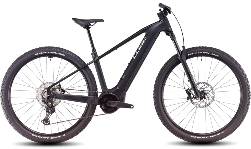 Cube Reaction Hybrid Race 27.5/29er 2025 Electric MTB - Black/Metal