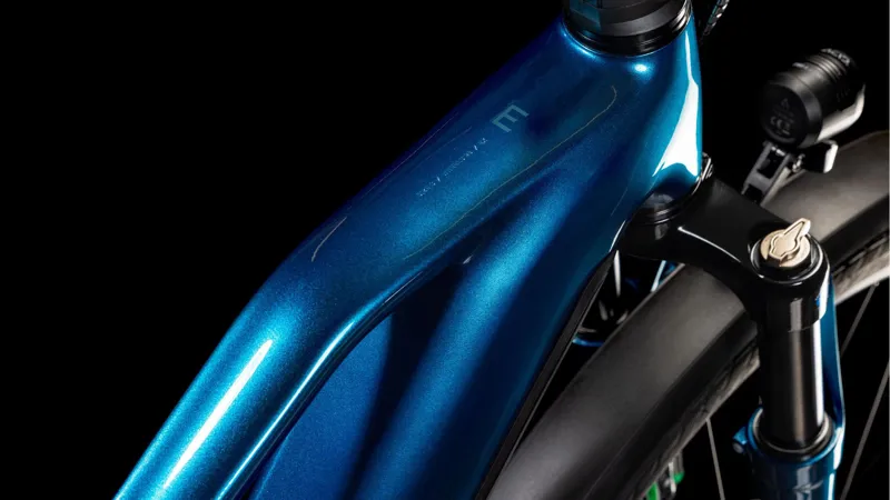 Cube Kathmandu Hybrid EX Trapeze 2025 Electric Hybrid Bike - Electric Blue - 46cm-1