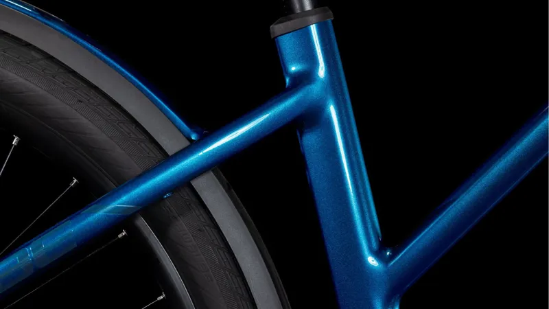 Cube Kathmandu Hybrid EX Trapeze 2025 Electric Hybrid Bike - Electric Blue - 46cm-4