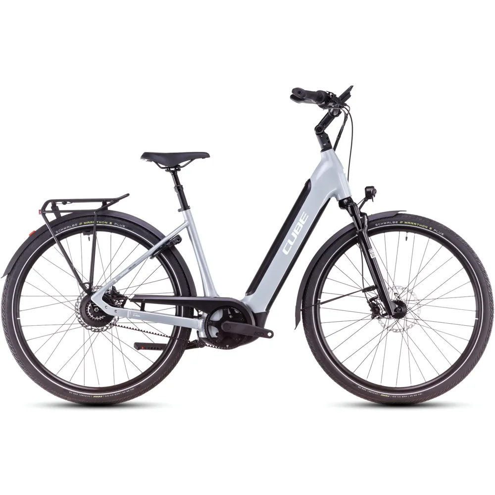 uPRISE Bikes Cube Supreme Hybrid Deluxe SLX 625 2025 Electric Bike - Polar Grey/White | Price match, 365 day return s, 18-Month Warranty, Finance Available & Free UK Delivery