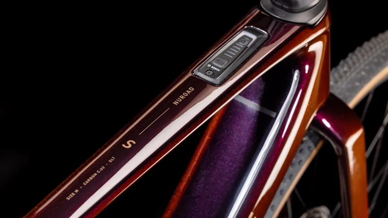 Cube Nuroad Hybrid C:62 SLT 2025 Electric Gravel Bike - Solar Eclipse-1