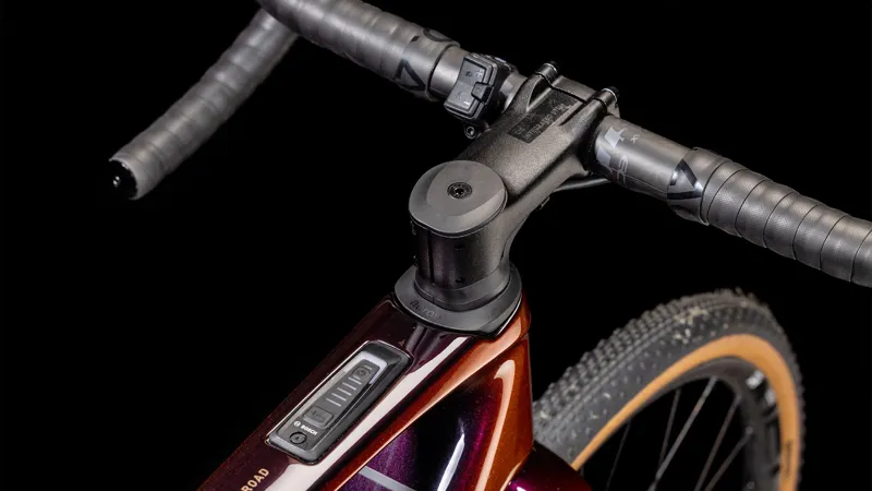 Cube Nuroad Hybrid C:62 SLT 2025 Electric Gravel Bike - Solar Eclipse-3