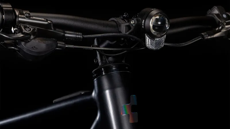 Cube Editor Hybrid Pro FE 400X 2025 Electric Hybrid Bike - Black/Spectral-4