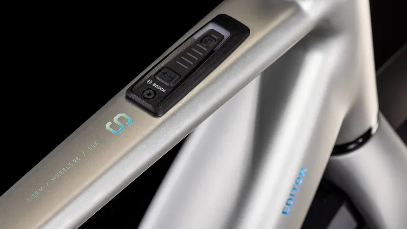 Cube Editor Hybrid SLX FE 400x 2025 Electric Bike - Sleekgrey/Spectral - XL-1