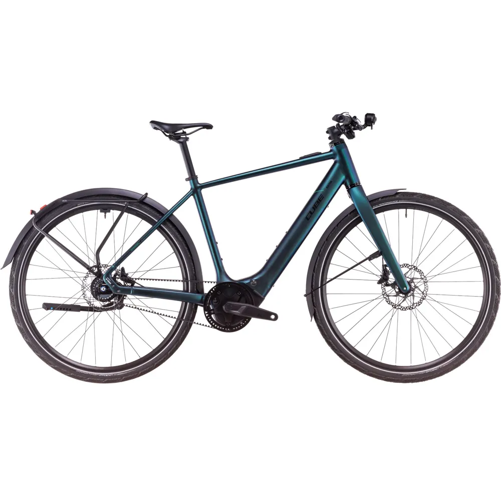 uPRISE Bikes Cube Editor Hybrid SLT FE 2025 Electric Hybrid Bike - Goblin/Glossy | Price match, 365 day return s, 18-Month Warranty, Finance Available & Free UK Delivery