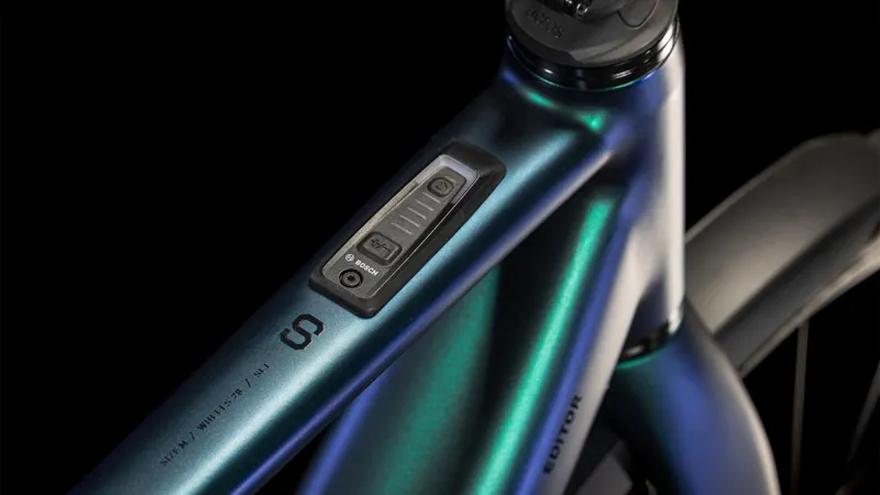 Cube Editor Hybrid SLT FE 2025 Electric Hybrid Bike - Goblin/Glossy-1