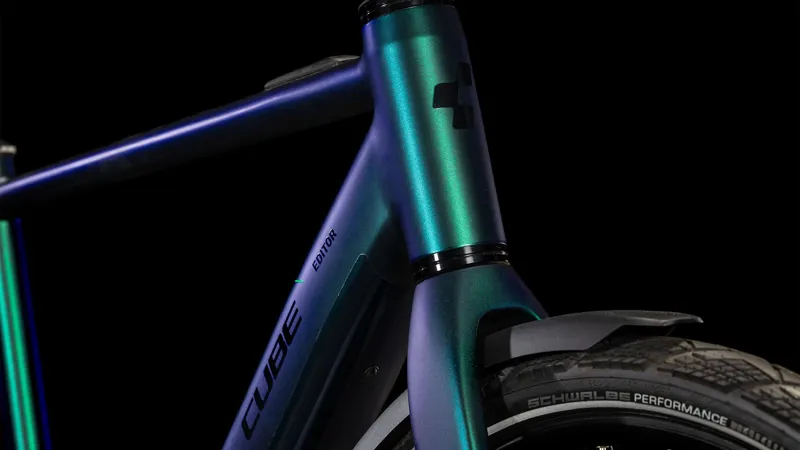 Cube Editor Hybrid SLT FE 2025 Electric Hybrid Bike - Goblin/Glossy-5