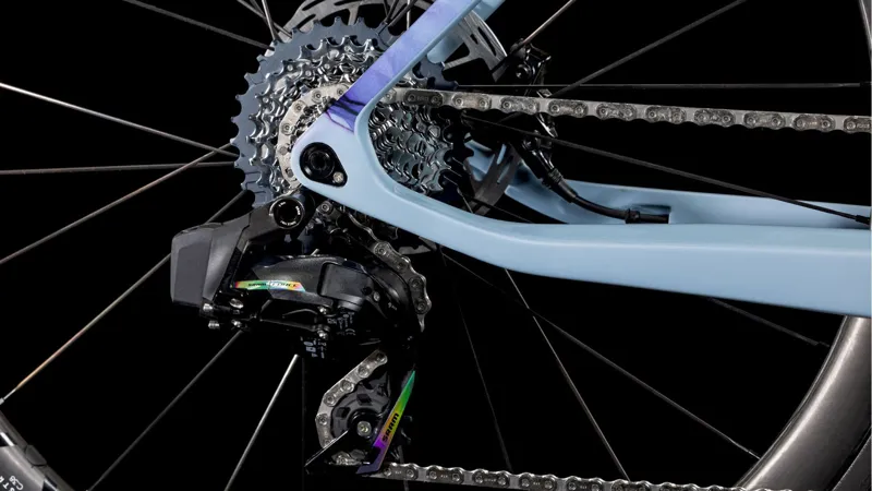 Cube Agree C:62 SLX 2025 Carbon Road Bike - Pigeon Blue/Art-5