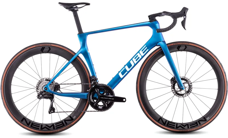 Cube Agree C:62 SLT 2025 Carbon Road Bike - Nebula/White