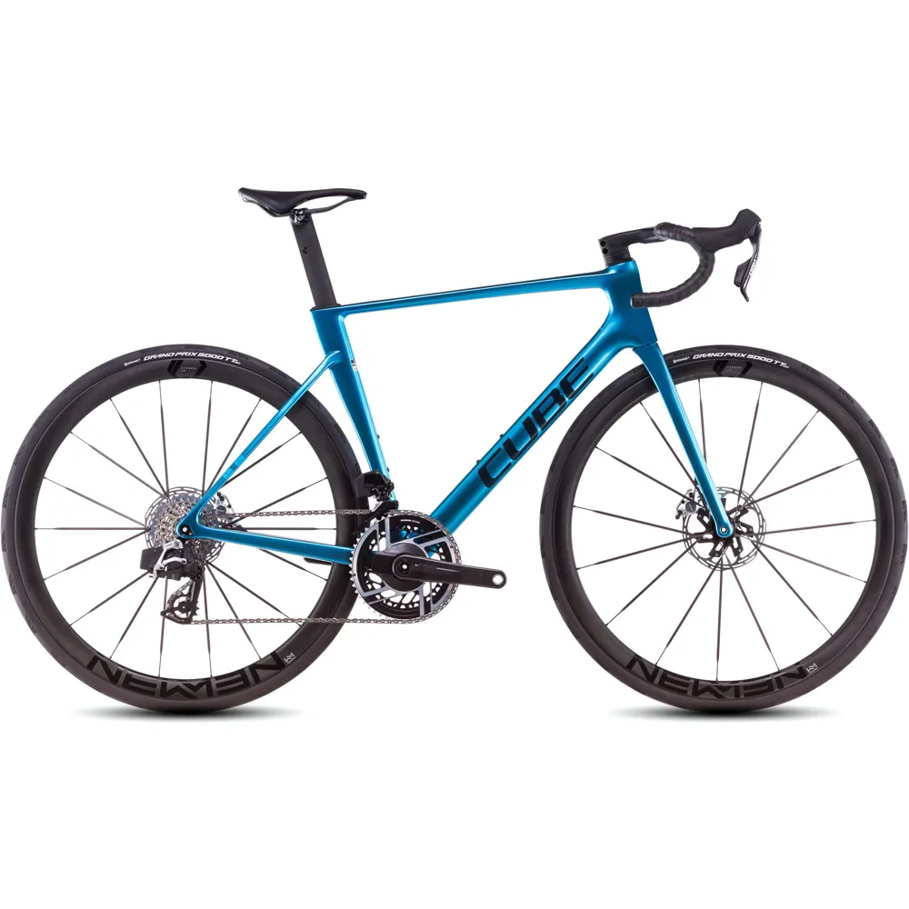 uPRISE Bikes Cube Litening Aair C:68X SLX 2025 Carbon Race Road Bike - Chrome Blue | Price match, 365 day return s, 18-Month Warranty, Finance Available & Free UK Delivery