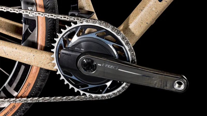 Cube Nuroad C:62 SLT 2025 Carbon Gravel Bike - Mineral Grit/Black-6