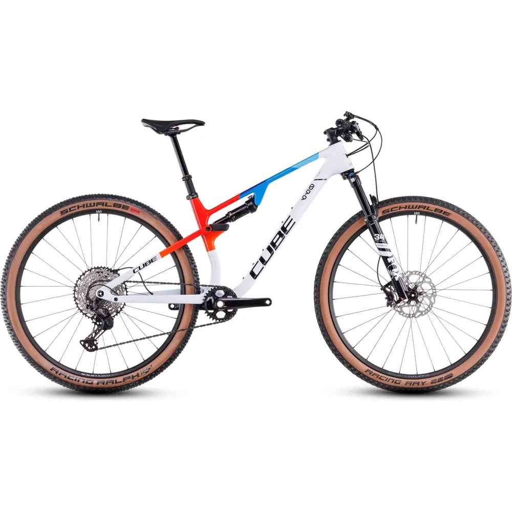 uPRISE Bikes Cube AMS Zero99 C:68x Race 29er 2025 Full Suspension MTB - Teamline | Price match, 365 day return s, 18-Month Warranty, Finance Available & Free UK Delivery